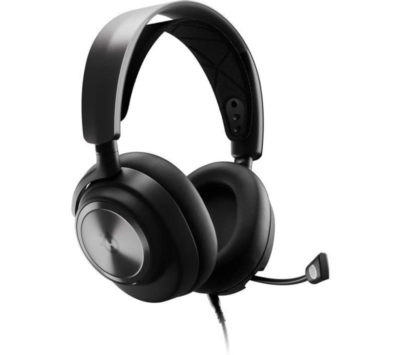 Casque gaming haute fidélité filaire avec connexion multi-système - Arctis Nova Pro X - Noir