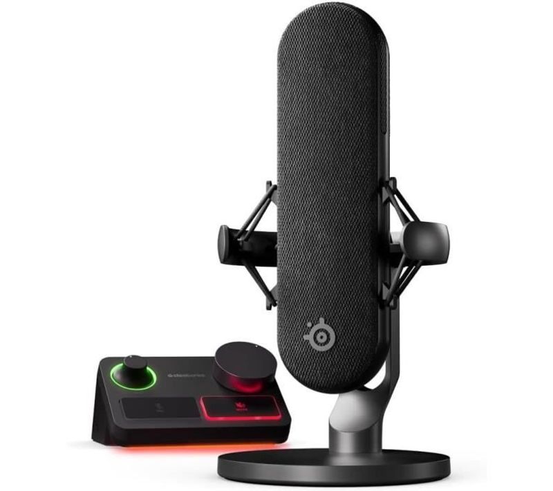Micro Gaming Xlr De Qualité Studio - Alias Pro - Noir