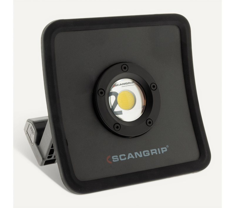 Projecteur LED Cob Portable Et Rechargeable Avec Variateur D'intensité - Scangrip