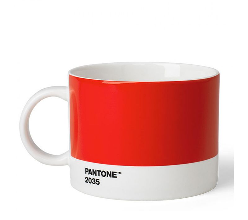 Tasse à Thé Pantone Rouge 2035c