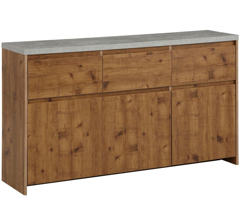 Maribo-bahut En Mdf Marron