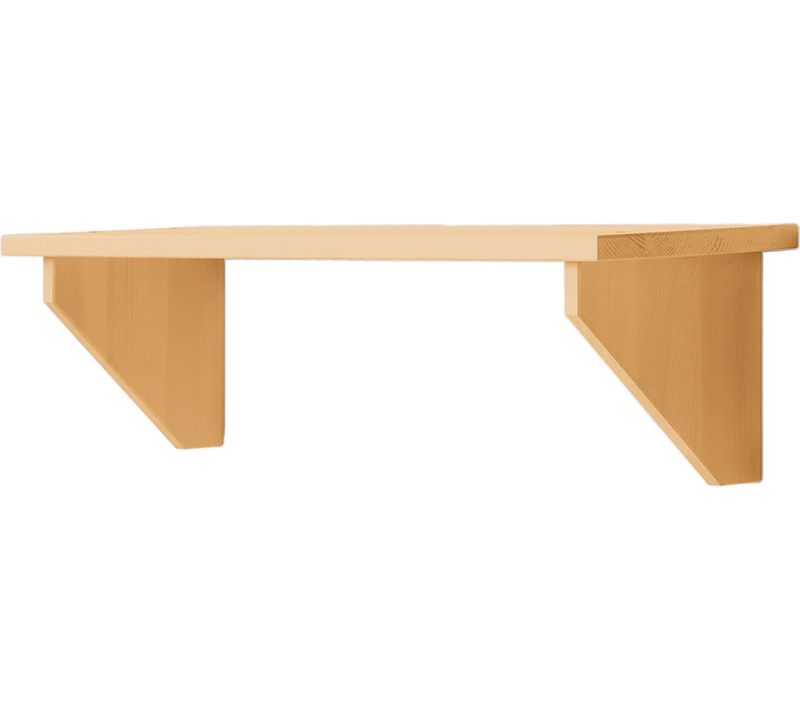 Anita-etagère En Pin Marron