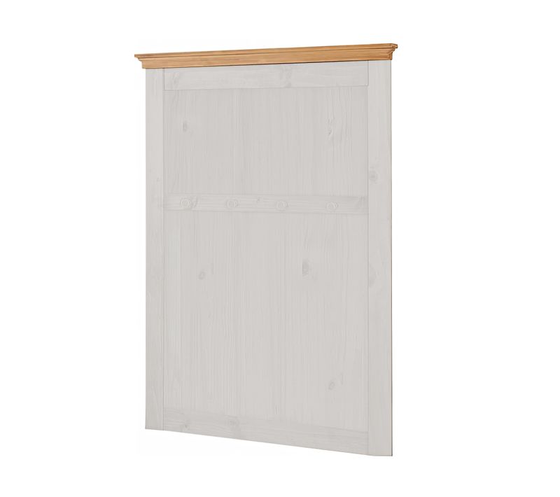 Sasha-panneau Mural Avec 4 Crochets En Bois Blanc