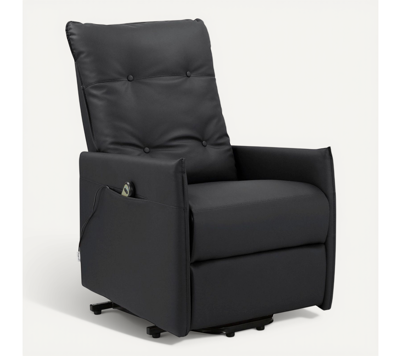Marko-fauteuil Inclinable Électrique Avec Fonction Relevage, Noir