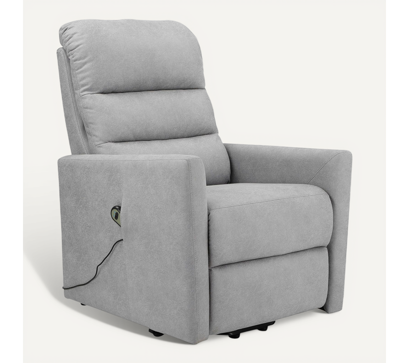 Messi-fauteuil De Relaxation Électrique Avec Relevage En Gris