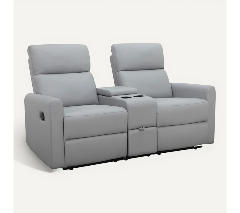 Dacoulas-fauteuil Relax Double Gris Clair