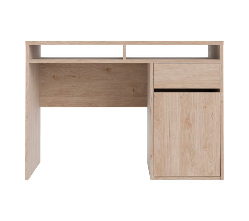 Bureau 1 porte 1 tiroir BEST 2 imitation chêne