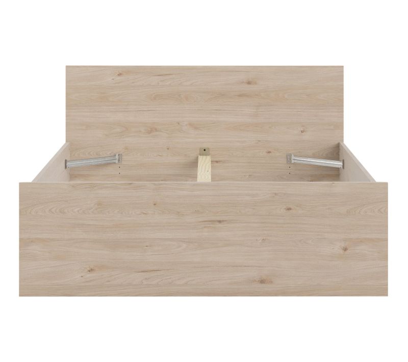 Lit 140x190 cm BEST imitation chêne HL