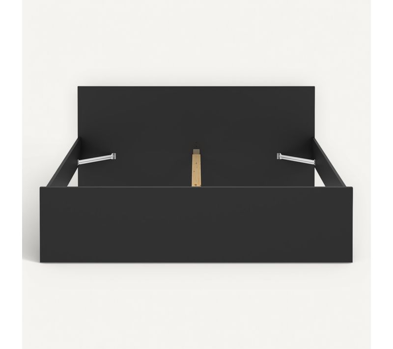 Lit 180x200 cm BEST LAK 2 noir mat