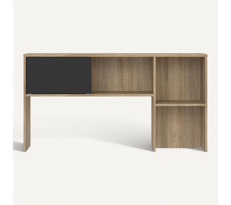 Réhausse pour bureau Class CLASS imitation chêne et noir