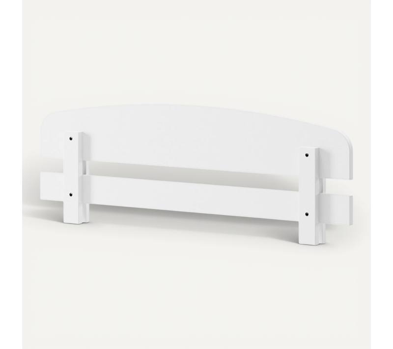 Barrière De Sécurité En  Blanc 35x5x105