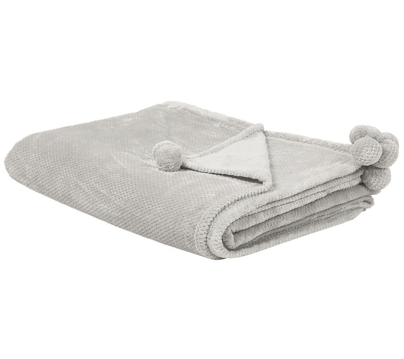 Couverture Saitler 150 X 200 Cm Gris Clair