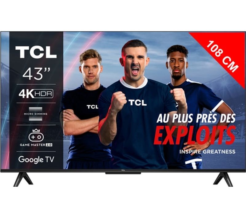 Tcl V6b 43v6b TV 109,2 Cm (43") 4k Ultra HD Smart TV Wifi Titane