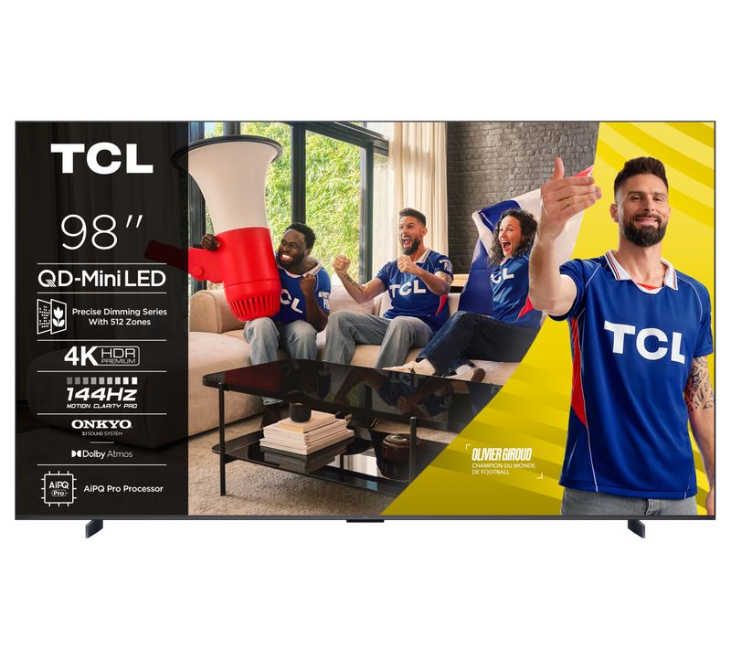 Téléviseur MiniLED 98'' 249 cm TCL 98C61K