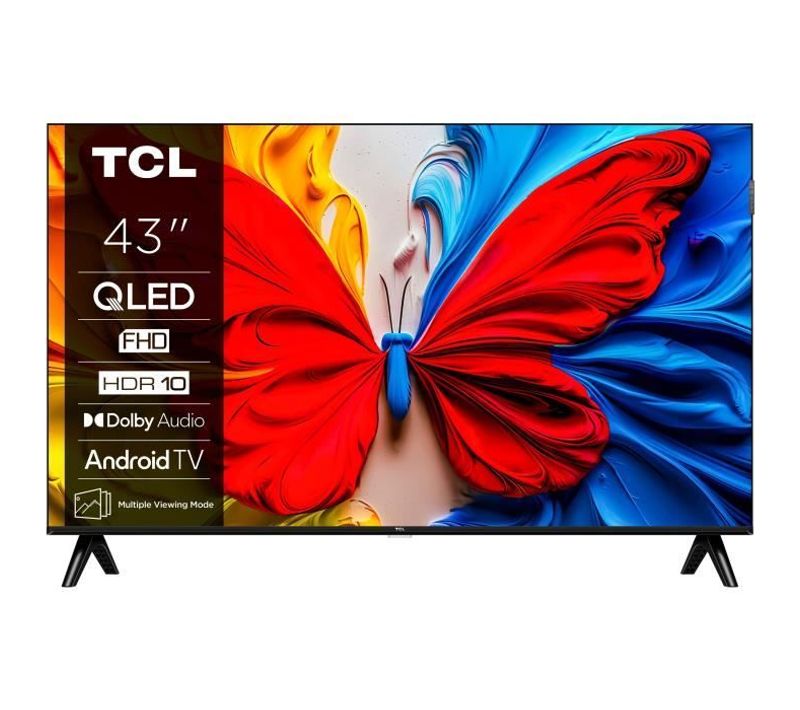 43s51k - TV Qled 43 (109 Cm) - Full HD 1920x1080 - Hdr10 - Android TV - 2xhdmi 1.4 - Wifi