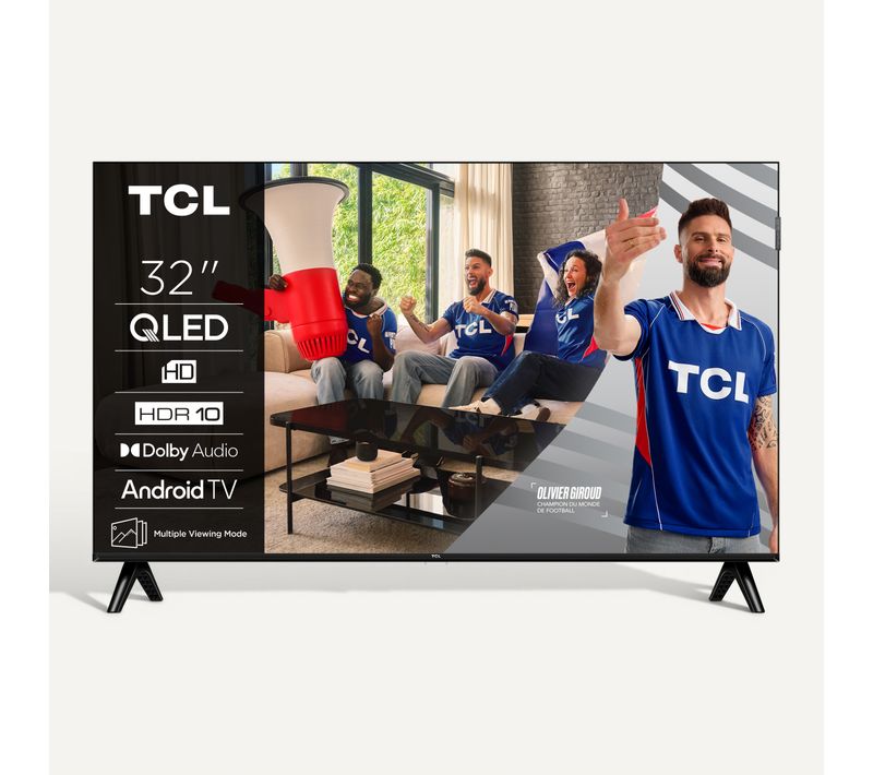 Téléviseur QLED 32'' 81 cm TCL 32S49K