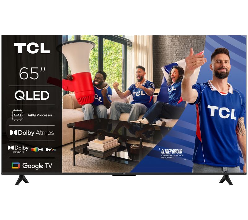 Téléviseur QLED 65" (165 Cm) - 4k Uhd 3840x2160 - Hdr10+ - Android TV - 3xhdmi 2.1 - Wifi - 65t69c