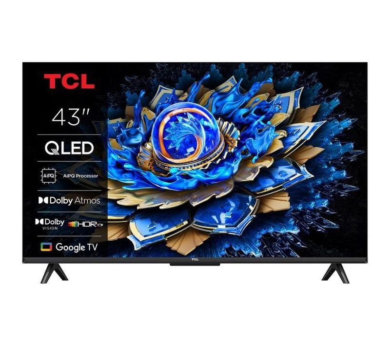 43t69c - TV Qled 43 (109 Cm) - 4k Uhd 3840x2160 - Hdr10+ - Android TV - 3xhdmi 2.1 - Wifi