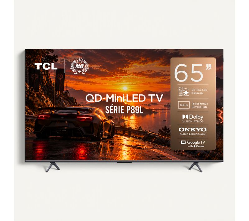 Téléviseur MiniLED 65'' 165 cm TCL 65P89L