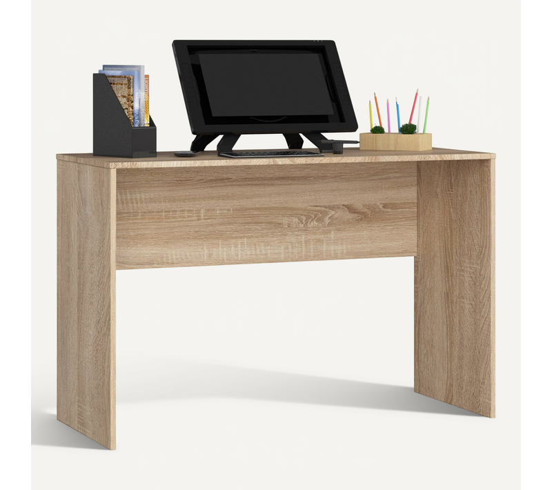 Bureau D'ordinateur B17 Chêne Sonoma 120 Cm Couleur Chêne Sonoma 120x50x79 Cm