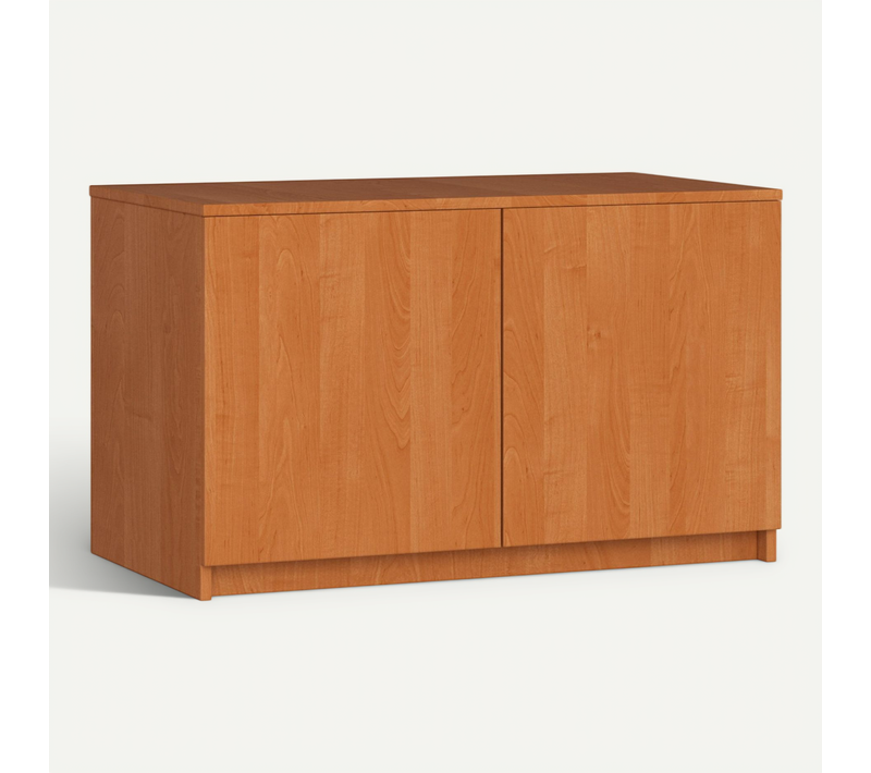 Surmeuble Pour Armoire S90 Aulne 90 Cm 2 Portes Façade Aulne 2 Étagères 90x51x55 Cm