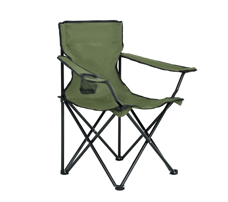 La Chaise De Camping Pliable Anter En Vert