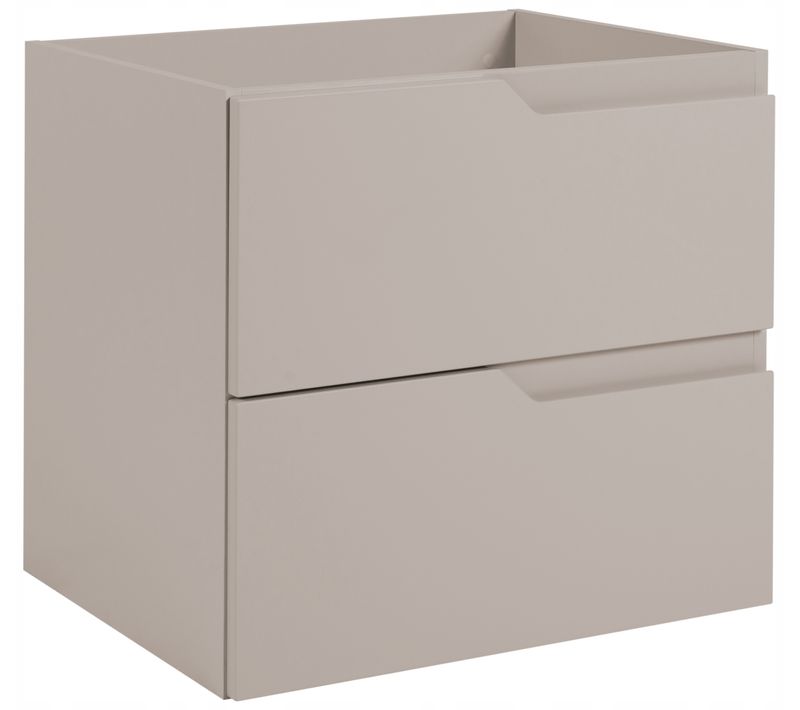 Meuble De Salle De Bain Suspendu Sous Vasque Modern Cachmire 60 Cm