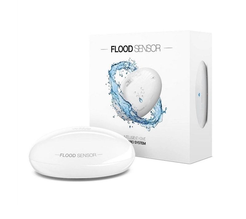 Détecteur De Fuite Ou Inondation Z-wave+ - Flood Sensor Fibaro