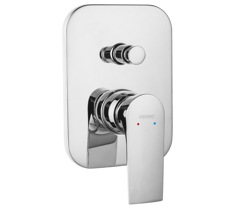 Robinet Mitigeur De Douche Encastré 2 Sorties Algeo Square