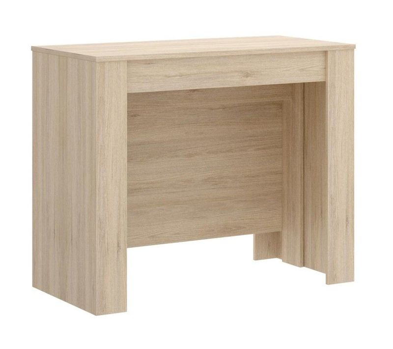 Table Console Extensible En Chêne Naturel - Longueur 54-239 X Hauteur 77 X Profondeur 90 Cm