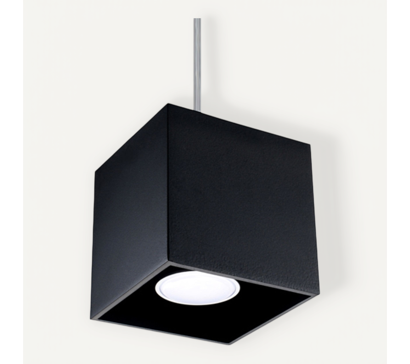 Lampe Suspendue Quad 1 Noir