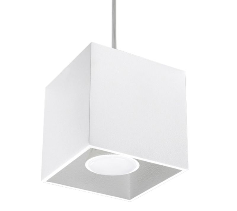 Lampe Suspendue Quad 1 Blanc