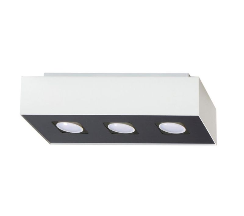 Plafonnier Mono 3 Blanc