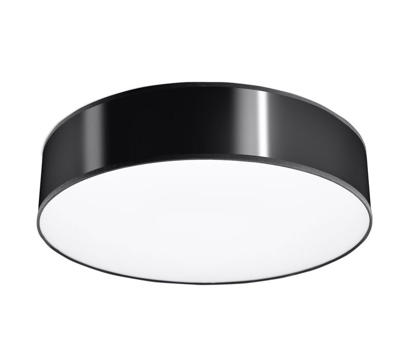 Plafonnier Pvc Noir E27 3 Arena