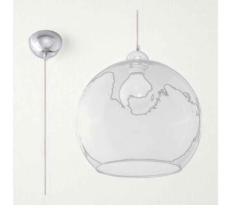 Lampe Pendante Ball Transparente