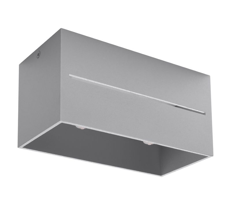 Plafonnier Lobo 2 Gris