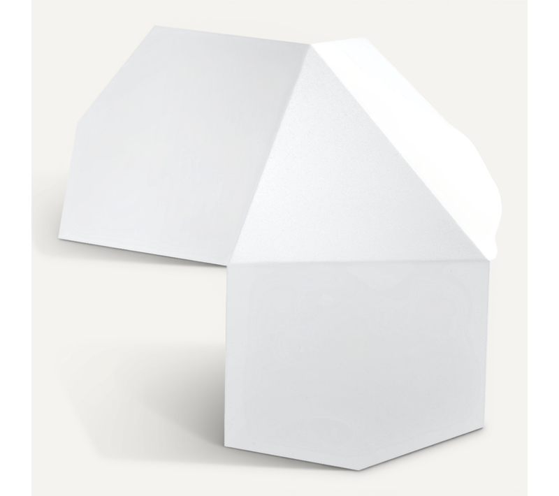 Applique Tre Blanc