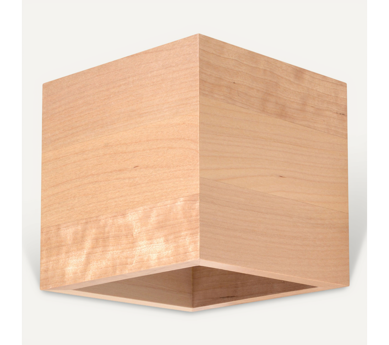 Applique Quad En Bois Naturel