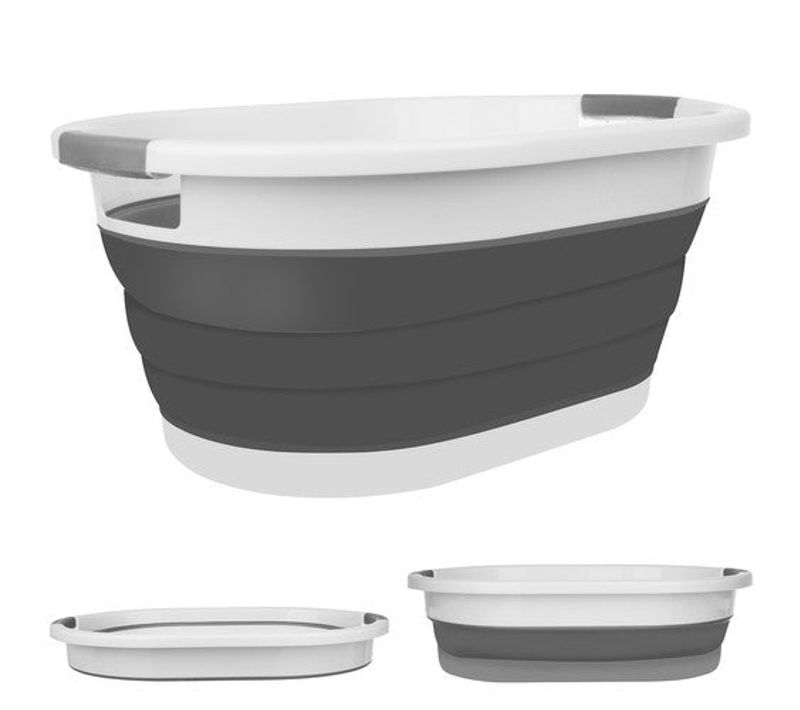 Panier à Linge Pliable 25l 38/53,5 Cm