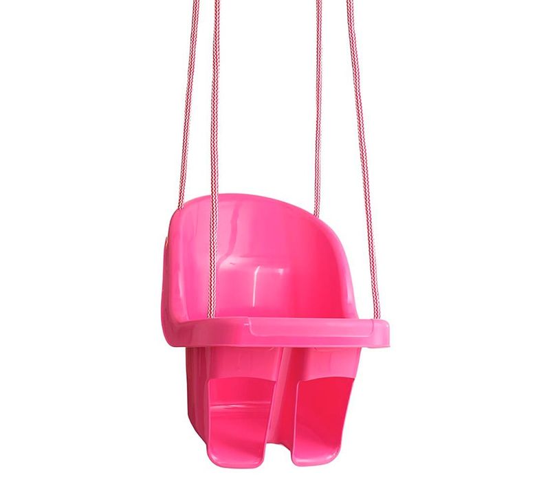 Fraize Balançoire Enfant à Cordes Avec Siège Et Dossier    Rose