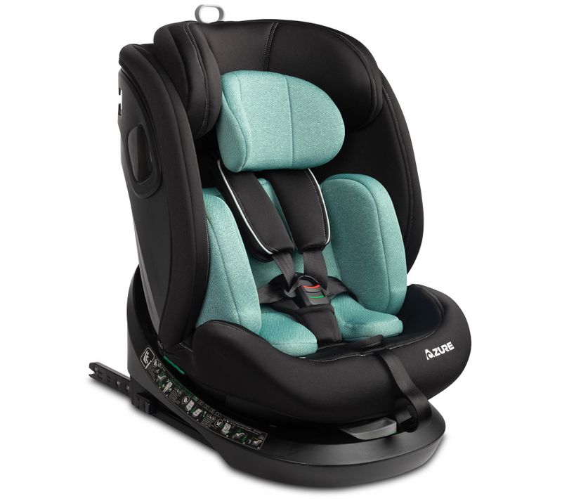 Azure Siège-auto 360° I-size évolutif 40-150 Cm Isofix Top Tether Menthe