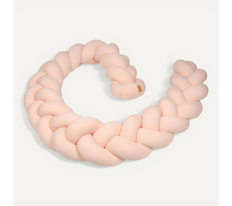 Protection Tressée Pour Lit Bébé Pêche