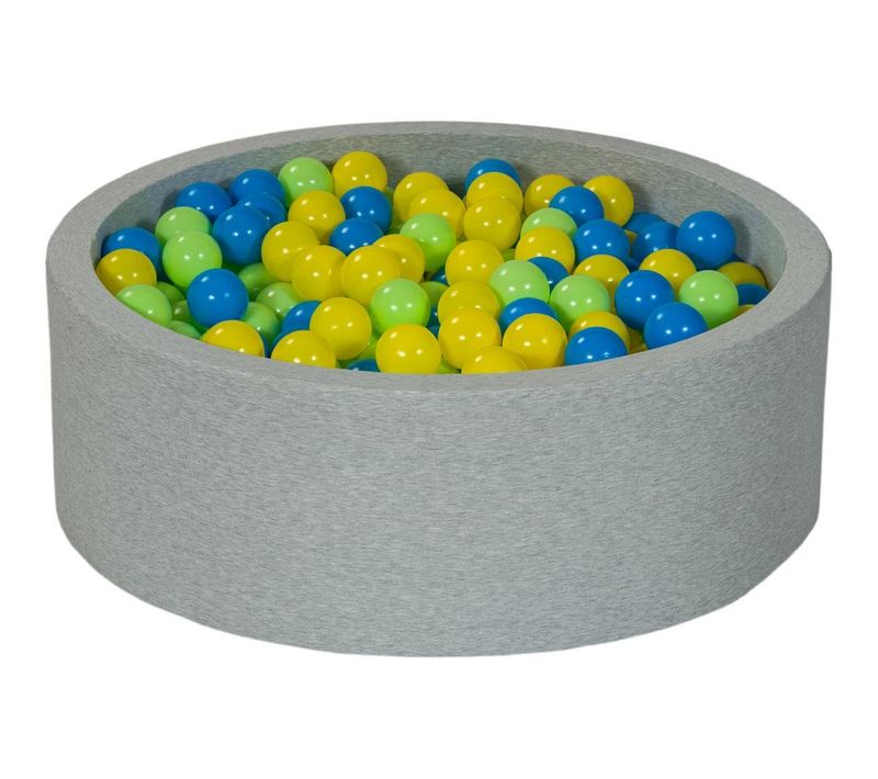 Piscine à Balles Jaune, Bleu, Vert 450 Balles