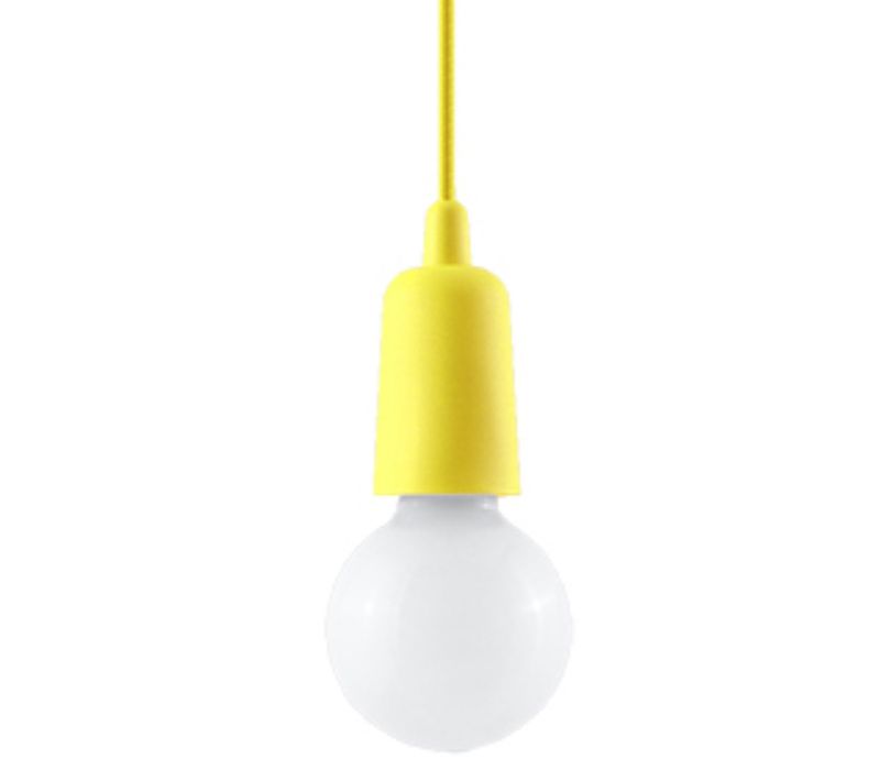 Lampe Pendante Diego 1 Jaune