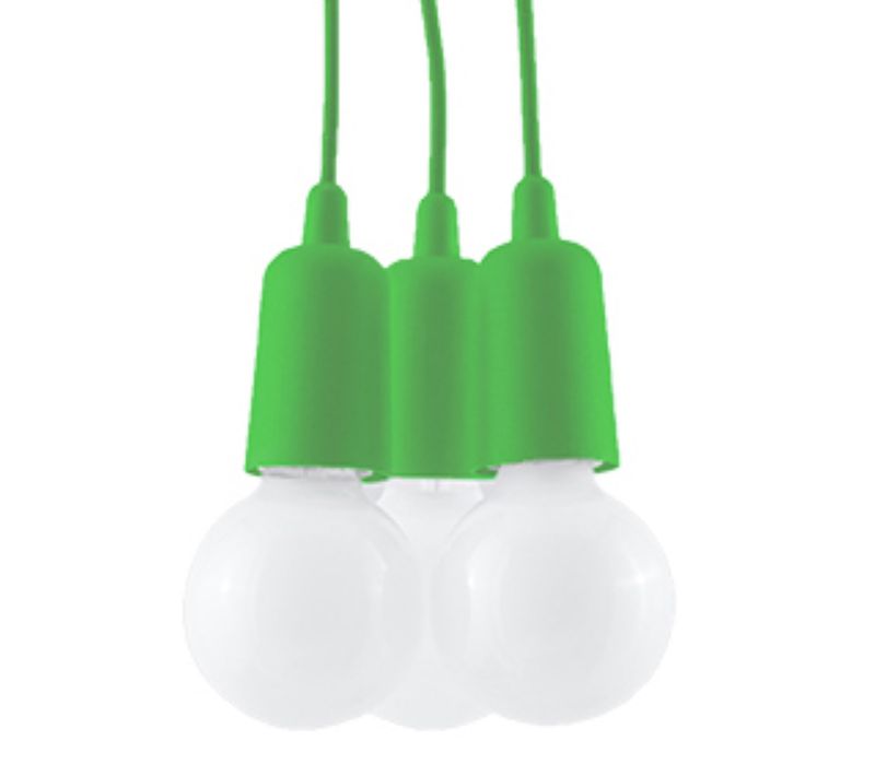 Lampe Pendante Diego 3 Verte