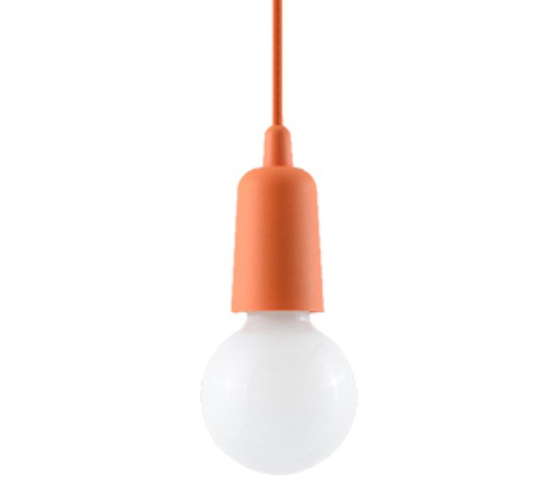 Lampe Pendante Diego 1 Orange