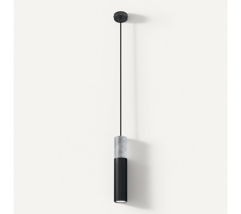 Lampe Pendante Borgio 1 Noir