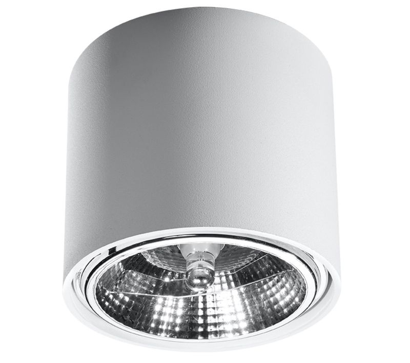 Plafonnier Tiube Blanc