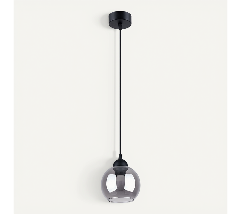 Lampe Pendante Alino 1 Noir
