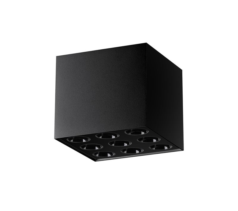 Plafonnier Ozzy Noir LED